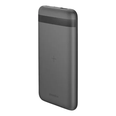 Energea EnerPac Omni USB-C PD Fast Wireless Power Bank 10000mAh - Dark Gunmetal